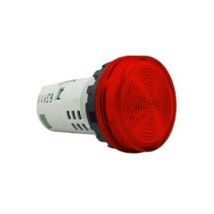 Đèn báo Idec vòm, bóng Led có biến thế, 220V AC, Ø22, màu xanh dương, YW1P-2EM42S